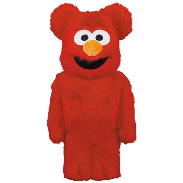 1000% Bearbrick - Elmo Costume Edition V2 from Sesame Street