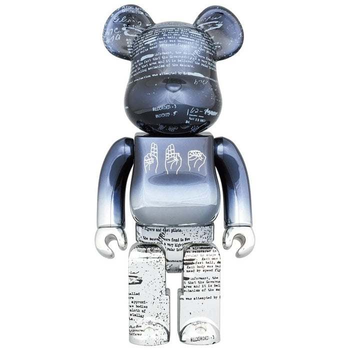 400 Bearbrick - U.F.O. (2nd Version) from Akashic Records