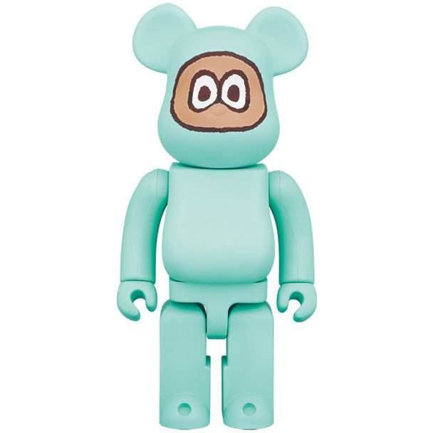 400% Bearbrick Tanukyun Nemu Yumemi aqua collectible figure by Medicom Toys