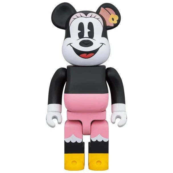 1000% Bearbrick - Minnie Mouse collectible figure by Medicom Toys.