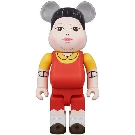 BE@RBRICK YOUNG-HEE 400％ squid game 400% Bearbrick - Young-Hee from Squid Game | Unique Collectible Toy