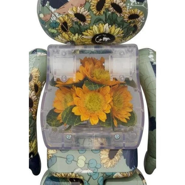 400% Bearbrick - Flor@ Sunflower (Mames)