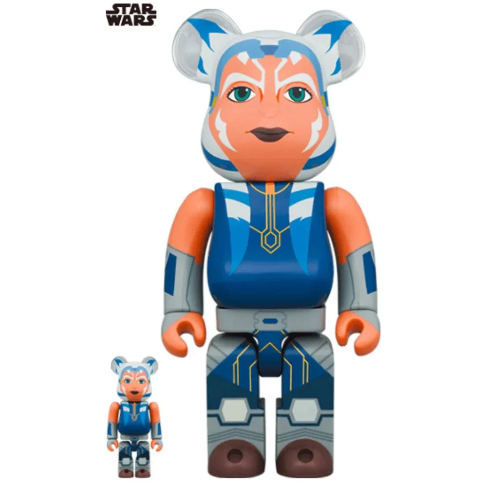 BE@RBRICK AHSOKA TANO (THE CL100％ &amp; 400％ Bearbrick x Star Wars Ahsoka Tano (The Clone Wars Ver.) 100