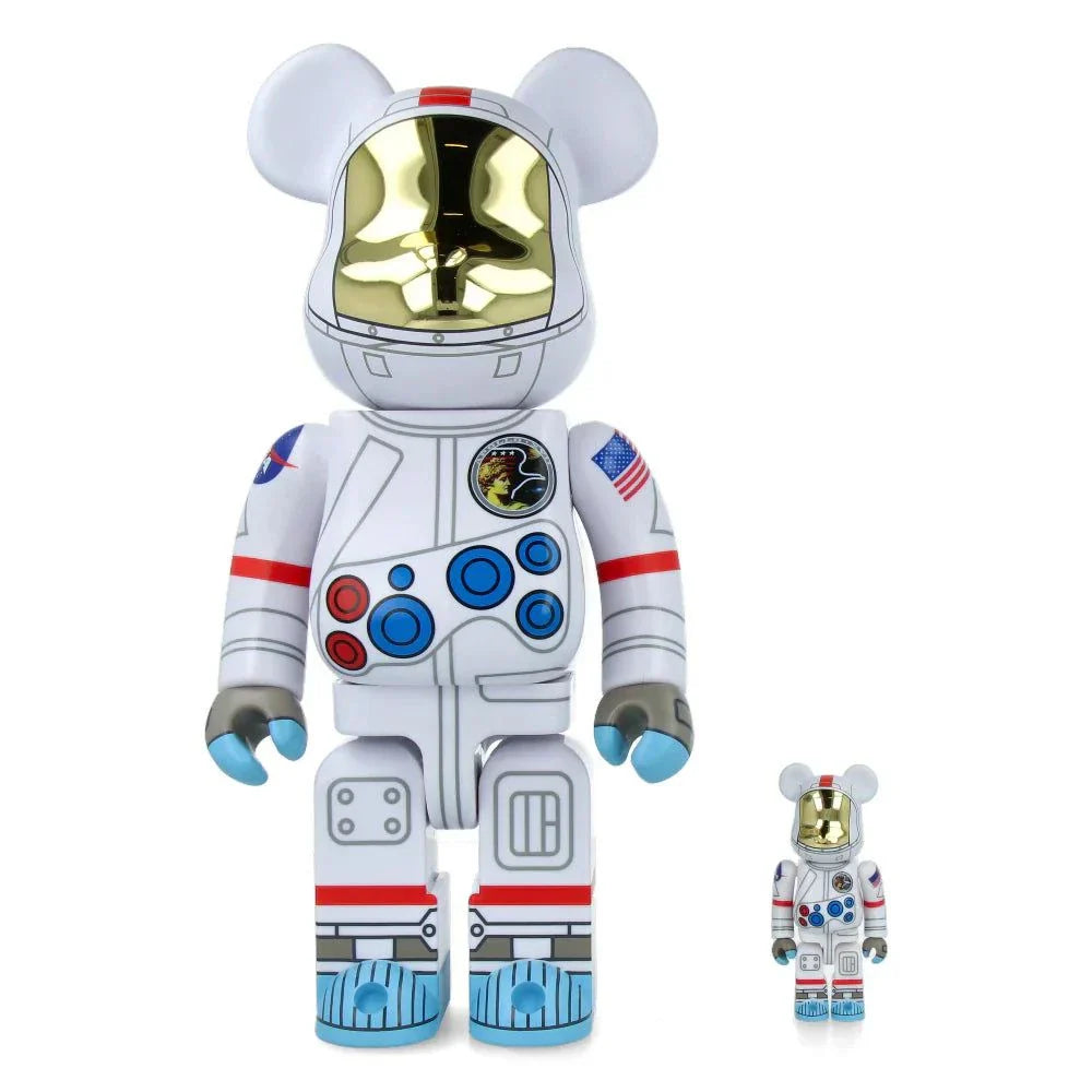 400 Bearbrick Set - Apollo 17 Astronaut | NASA Collectible