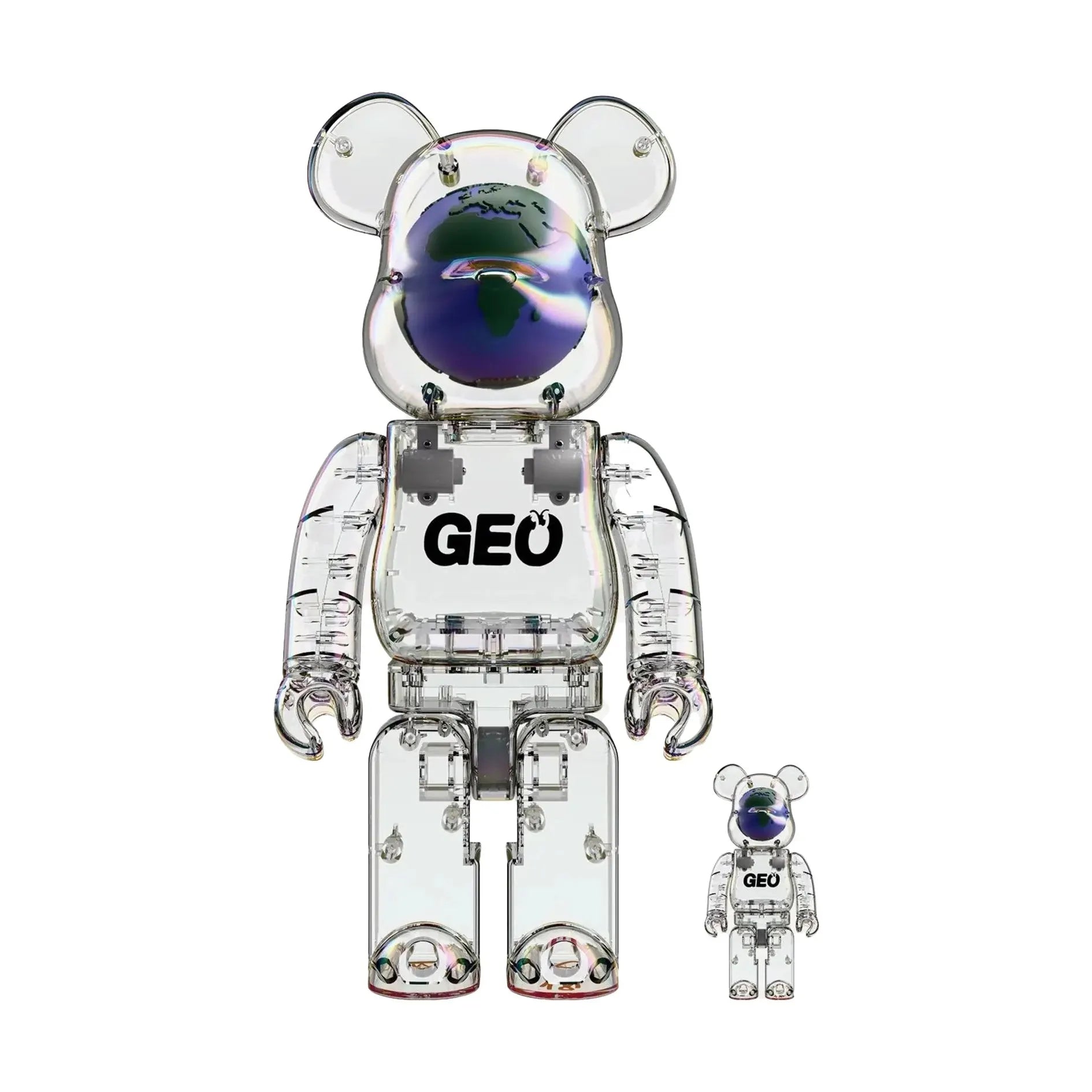 400% & 100% Bearbrick Set – GEO (Limited Edition)