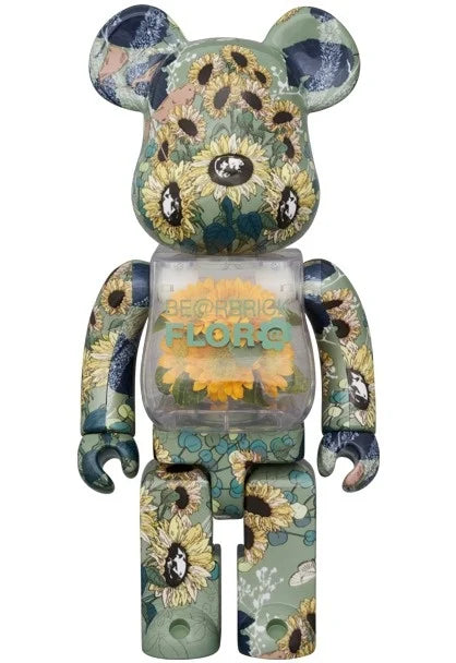 400 Bearbrick - 400% Bearbrick 1st Model White Chrome Edition