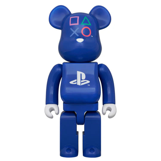 400% Bearbrick - PlayStation (Blue Edition)