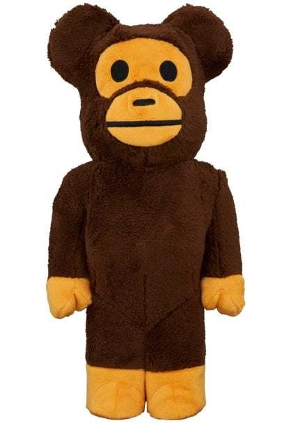 Baby Milo 400% Bearbrick - Costume version by BAPE