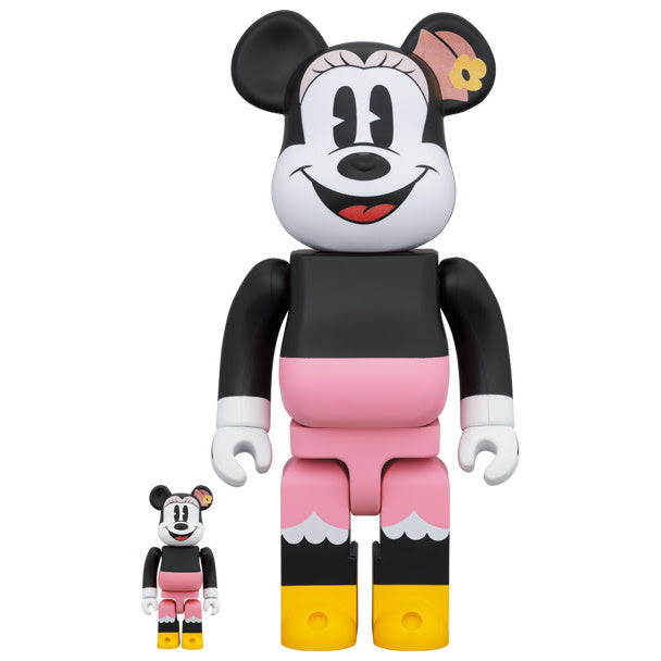 400% & 100% Bearbrick Set - Minnie Mouse (Lunch Box) | Buy at