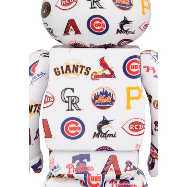 400% & 100% Bearbrick set - MLB National League