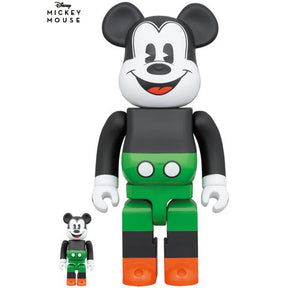 400% & 100% Bearbrick set - Mickey Mouse (1930's records)