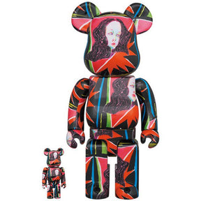 400% & 100% Bearbrick set - Goddess (Saiko Otake)