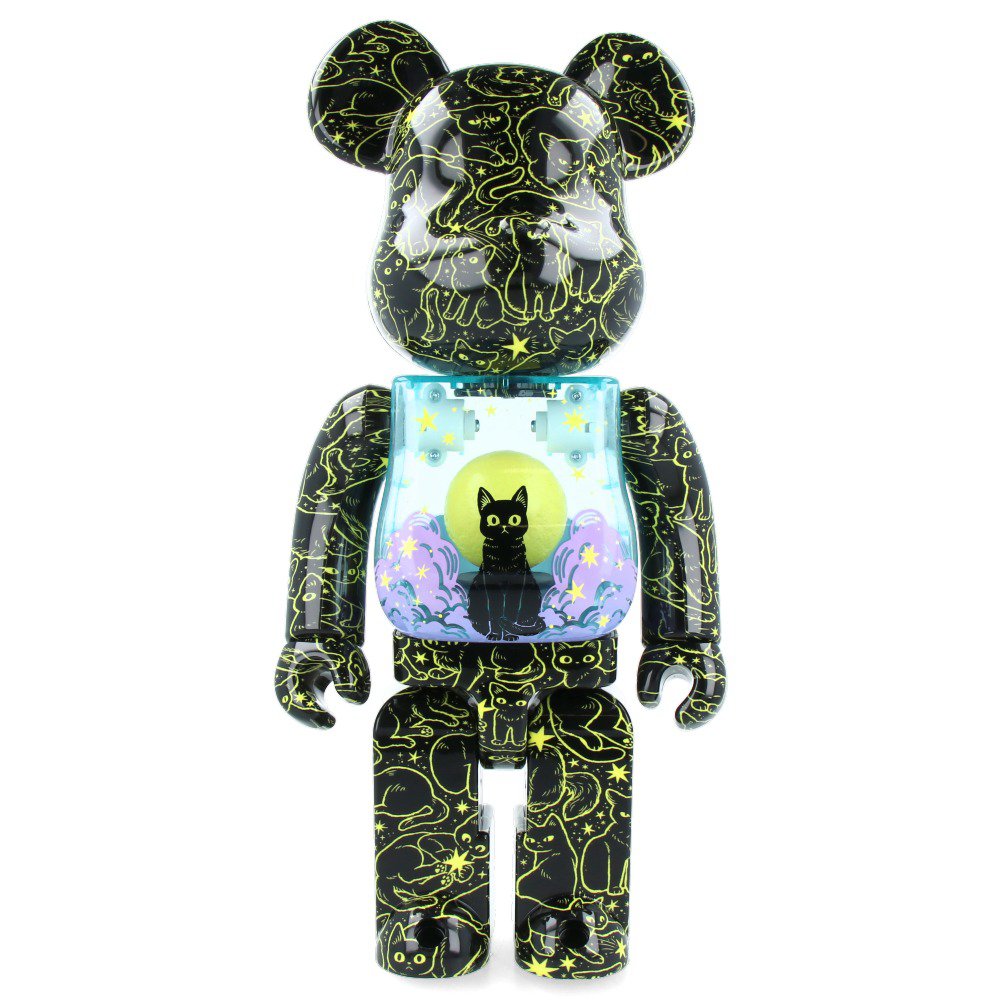 400% Bearbrick - Cat In The Night Sky (Hikari Bambi)