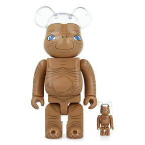 400 & 100 Bearbrick - E.T. Set | Limited Edition Medicom 400 & 100 Bearbrick - E.T. Set | Limited Edition Medicom