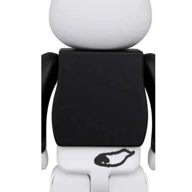 400% & 100% Bearbrick Sæt - Snoopy White Sox (MLB x Peanuts)-Medicom Toy-Bearbrick
