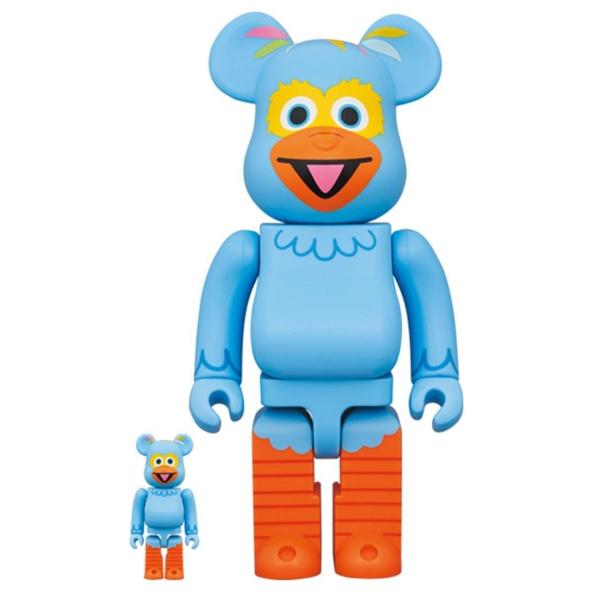BE@RBRICK PINO 100％ & 400％ 400% & 100% Bearbrick Set - Pino (Sesame Street)