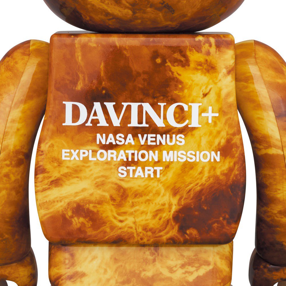 400% & 100% Bearbrick - Venus (NASA X DAVINCI+ EXPLORATION)