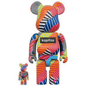 400% & 100% Bearbrick Sæt - Lollipop by Kapitza