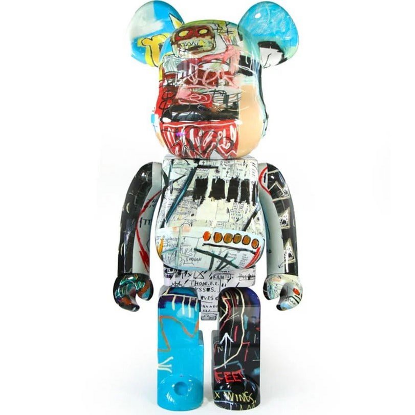 1000% Bearbrick - Jean -Michel Basquiat (Special Edition BWWT 3)