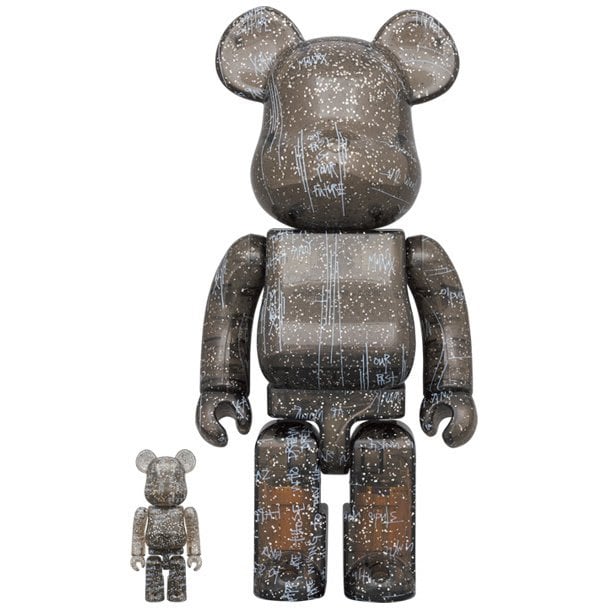 400% & 100% Bearbrick set - UNKLE x Studio ar.mour.