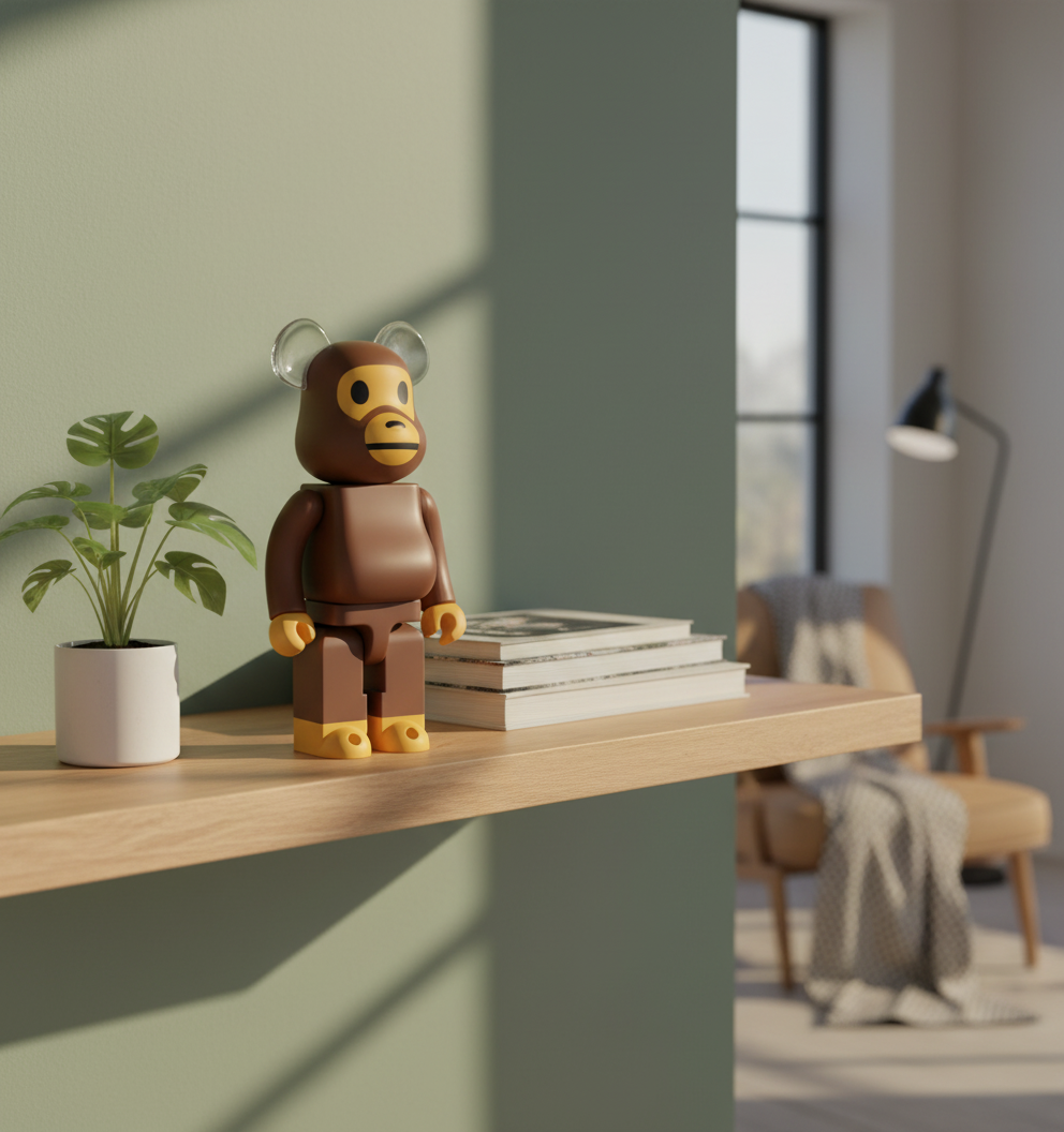 bape ベアブリック　MILO(R) EAR CLEAR Ver400％ bape ベアブリック MILO(R) EAR CLEAR Ver400％ bape ベアブリックMILO