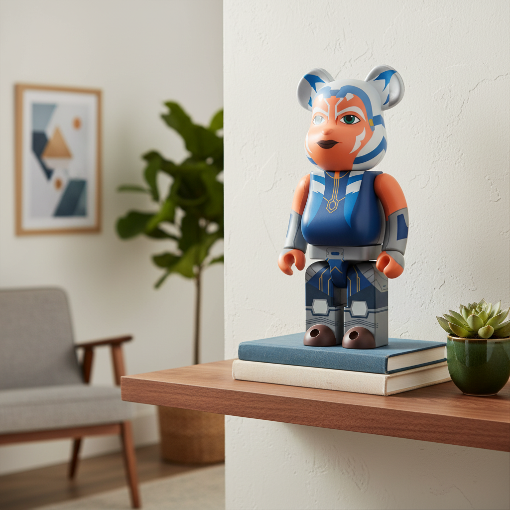 100% & 400% Bearbrick Set - Ahsoka Tano (The Clone Wars Ver.)
