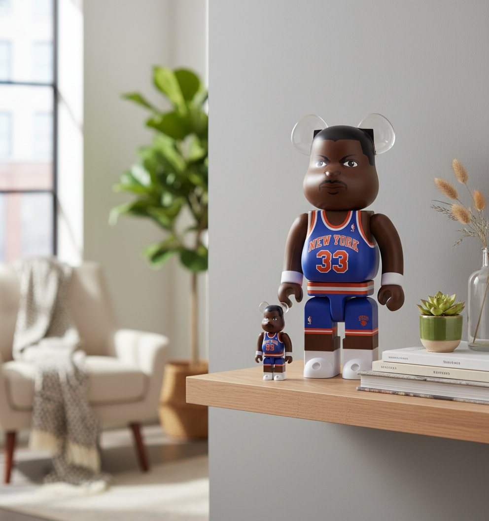 Bearbrick Set – Patrick Ewing Knicks: Exclusive Collector's Set