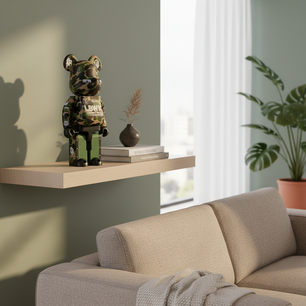 100% Bearbrick Set – LBWK x BAPE Green Camo 100% Bearbrick Set – LBWK x BAPE Green Camo