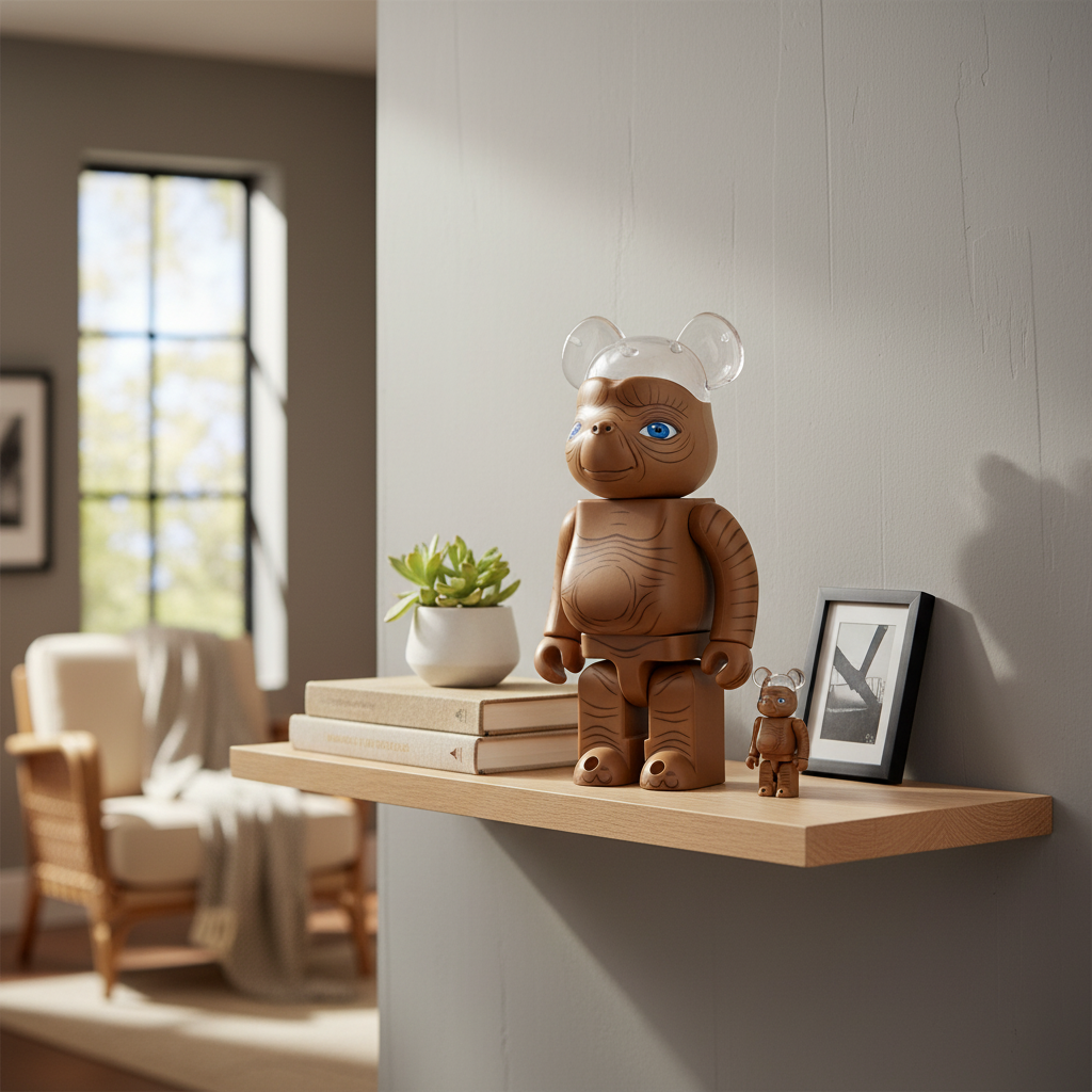 400 & 100 Bearbrick - E.T. Set | Limited Edition Medicom