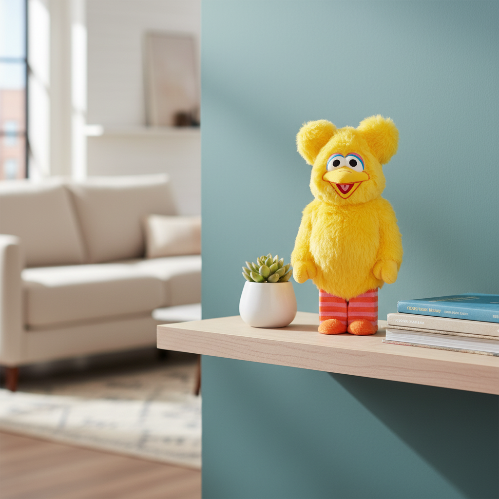 400% Bearbrick - Big Bird (Sesame Street - Costume Version) 400% Bearbrick - Big Bird (Sesame Street - Costume Version)