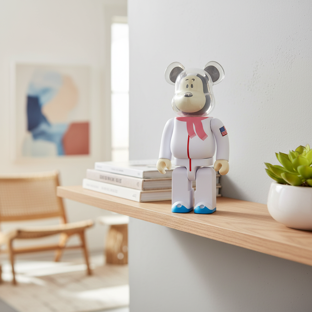 400% Bearbrick - Astronaut Snoopy (Peanuts) 400% Bearbrick - Astronaut Snoopy (Peanuts)