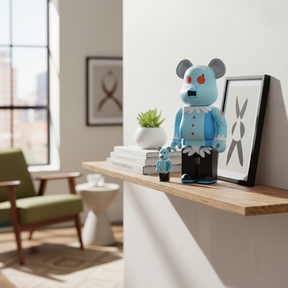 400% & 100% Bearbrick sæt - Rosie The Robot (The Jetsons)-Medicom Toy-Bearbrick