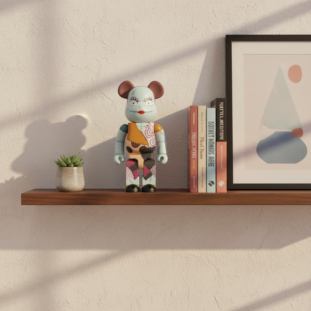 400% Bearbrick - Sally (Nightmare Before Christmas)-Medicom Toy-Bearbrick