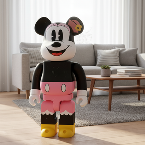 1000% Bearbrick - Minnie Mouse (Lunch Box)-Medicom Toy-Bearbrick