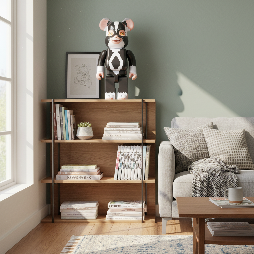 1000% Bearbrick - Mohawk (Gremlins 2: The New Batch)-Medicom Toy-Bearbrick