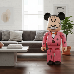 1000% Bearbrick - Iyami (Osomatsu)-Medicom Toy-Bearbrick