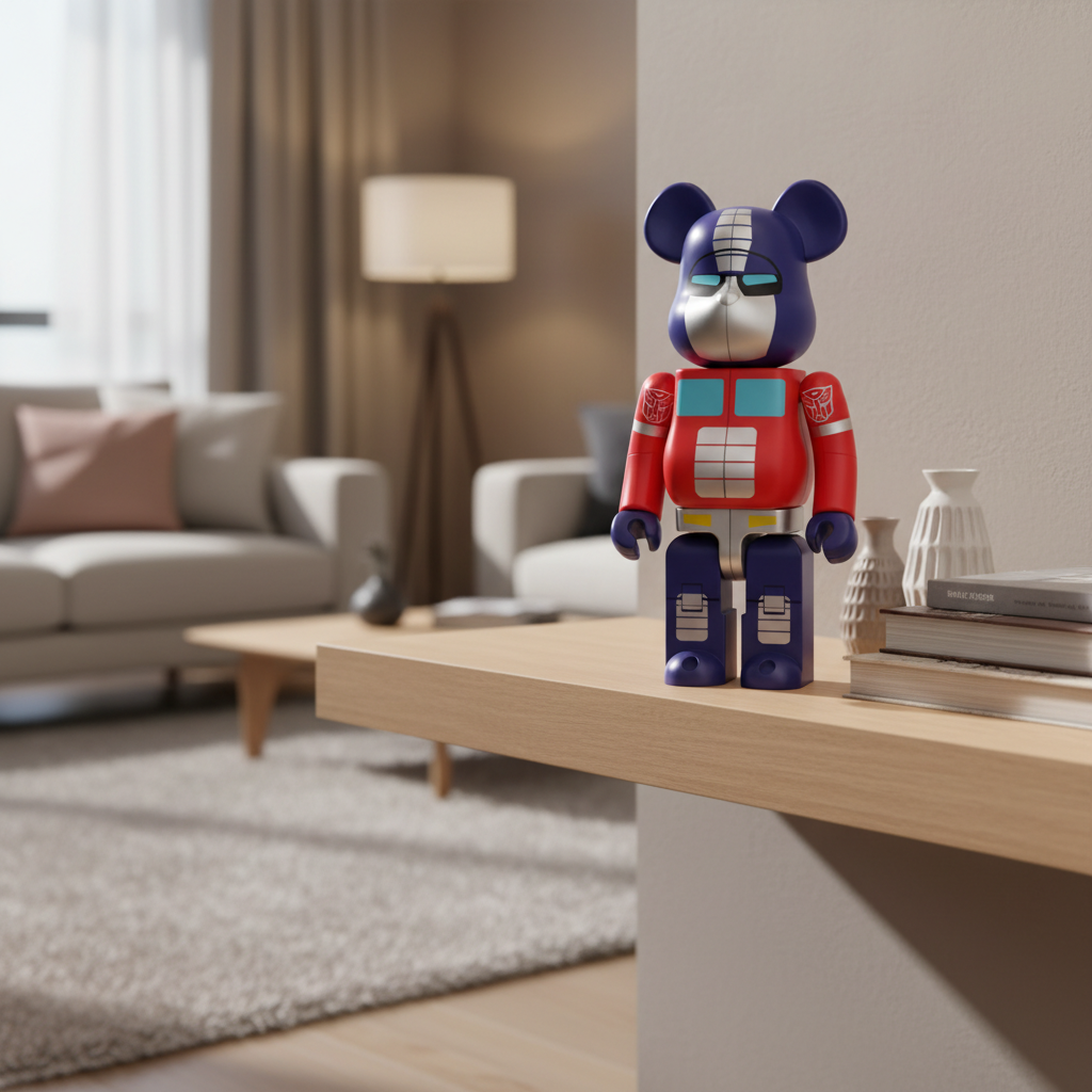 400% Bearbrick - Optimus Prime (Bearbrick X Transformers)