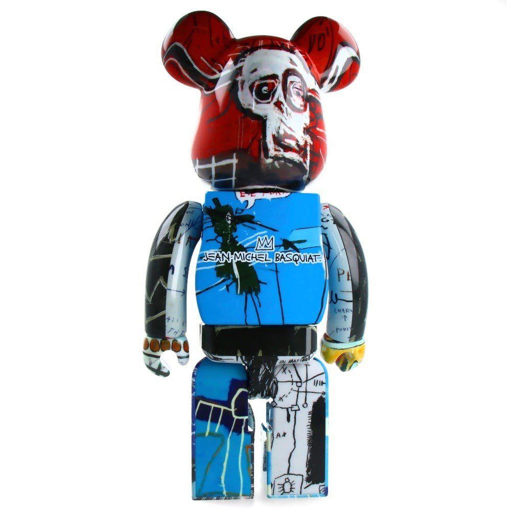 400% & 100% Bearbrick Set - Jean -Michel Basquiat (Special Edition BWWT 3)