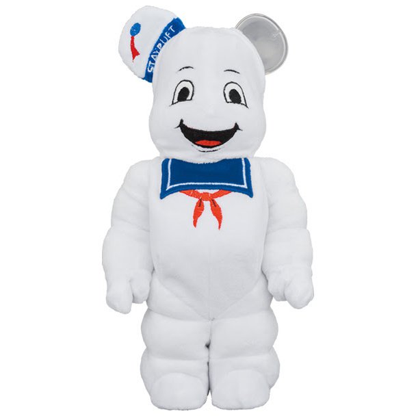 400% Bearbrick - Stay Puft Marshmallow Man (Costume Edition)