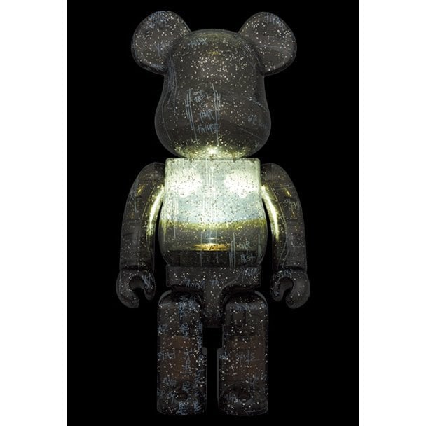 400% & 100% Bearbrick set - UNKLE x Studio ar.mour.