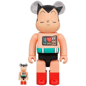 400% & 100% Bearbrick Set - Astro Boy (Sleeping Ed.)