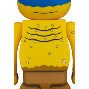 400% & 100% Bearbrick set - Cyclops (The Simpsons)