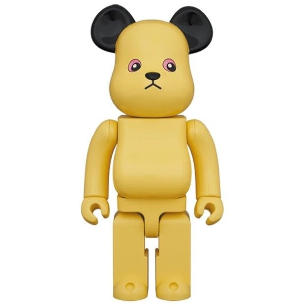 400% Bearbrick - Sooty the Bear (Kellogg's Puffa Puffa Rice)