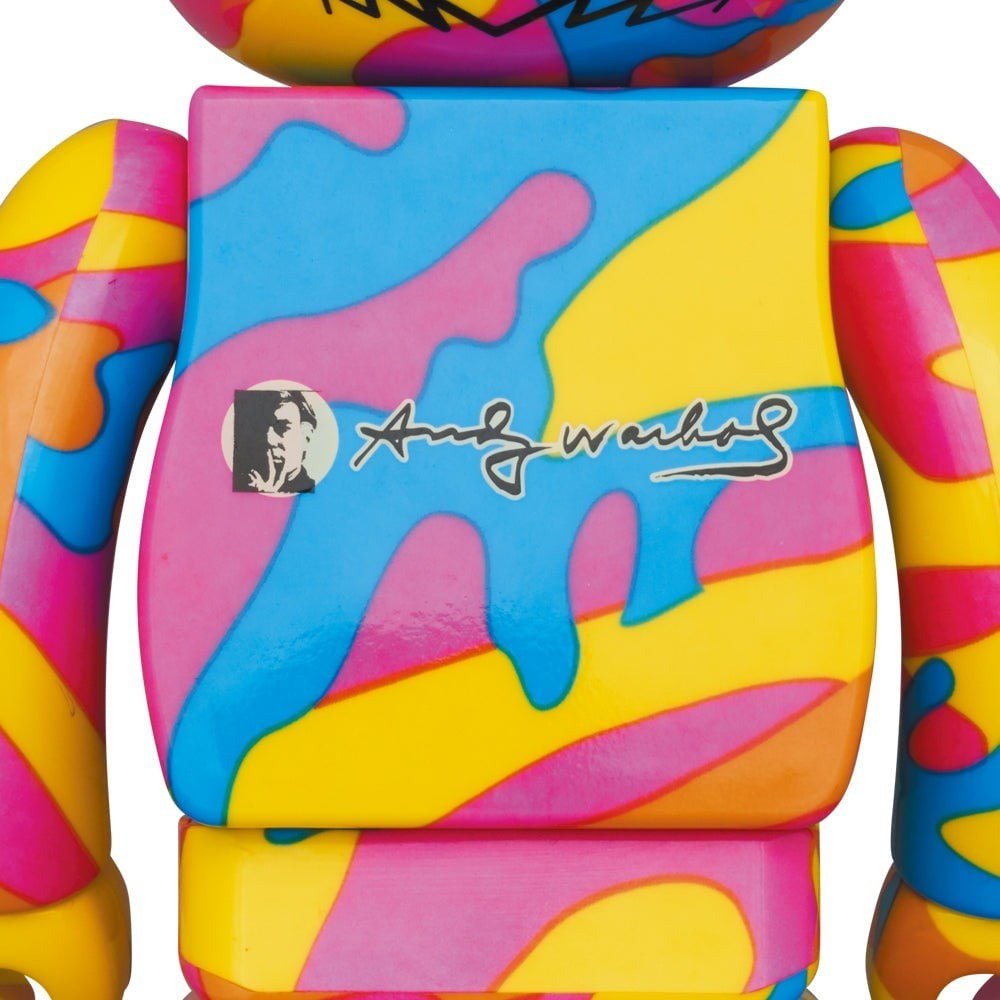 400% & 100% Bearbrick Set - Andy Warhol (Special Edition BWWT 3)