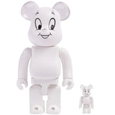 400% & 100% Bearbrick set - Casper (The Friendly Ghost)