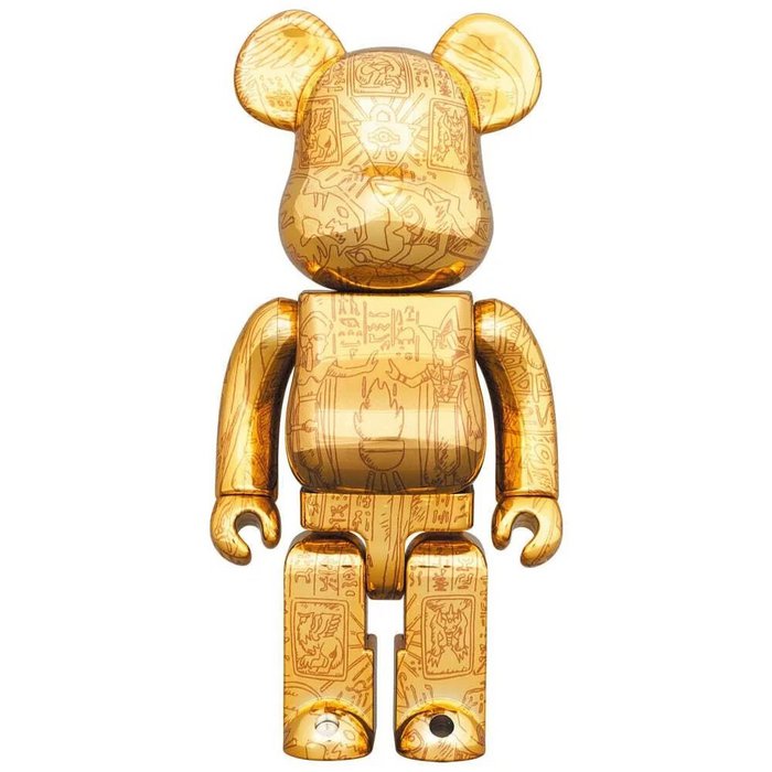 400% & 100% Bearbrick sæt - Yu-Gi-Oh! (Millennium Puzzle - Light ed.) Default Title