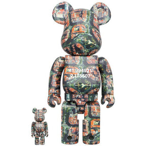 400% & 100% Bearbrick set - Barcelona Overview (Benjamin Grant)