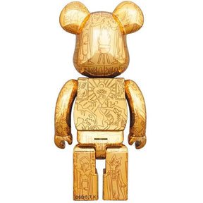 400% & 100% Bearbrick set-Yu-GI-OH! (Millennium Puzzle - Light Ed.)