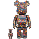 400% & 100% Bearbrick set - Jungle's Song (Jimmy Onishi)