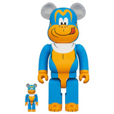 400% & 100% Bearbrick set - King Kombo (Kelloggs)